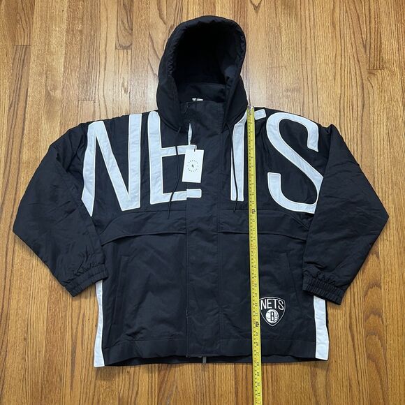 Nike Ambush NBA Collection Brooklyn Nets Jacket DB8576-010 Women’s Size Small - Picture 4 of 7